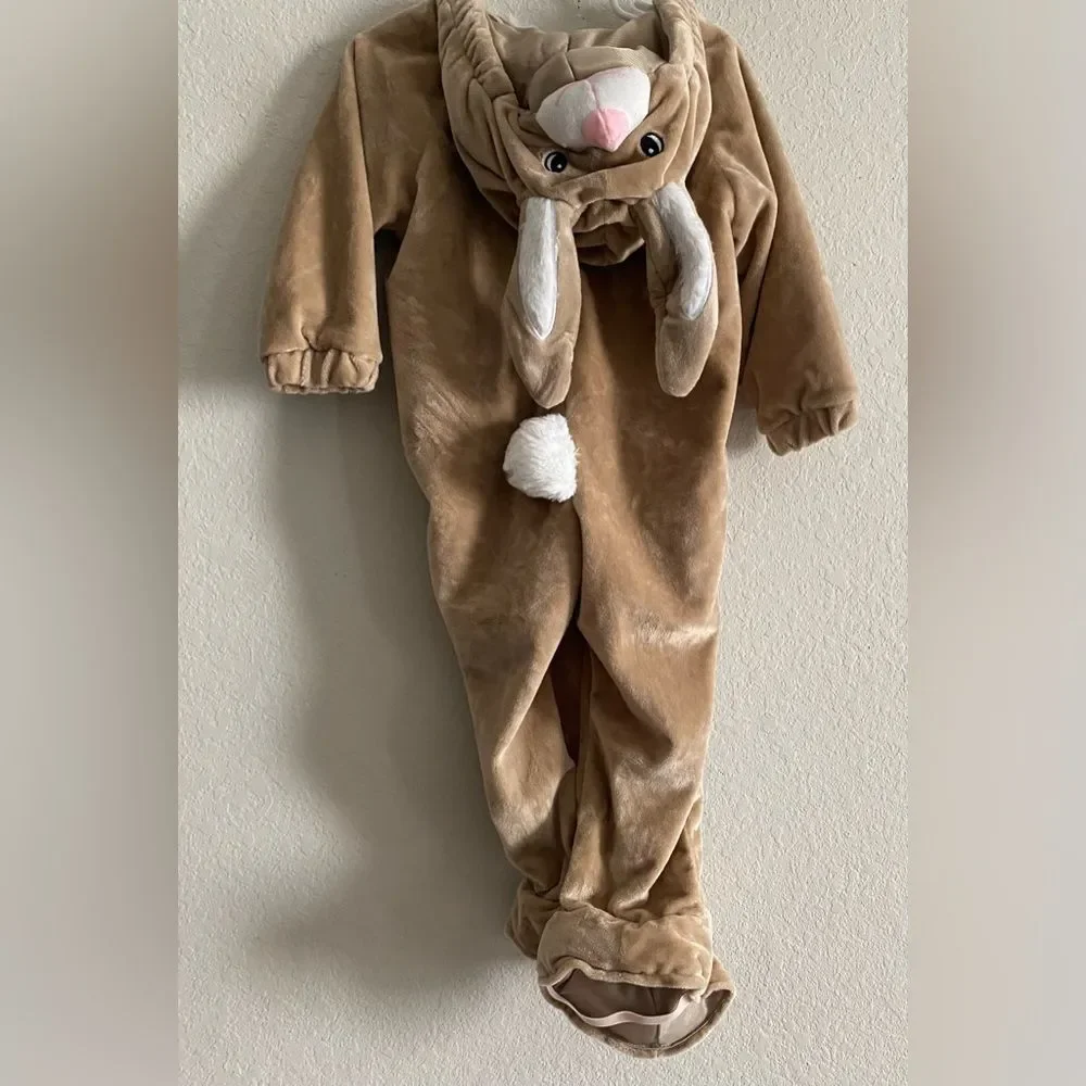 Bunny Rabbit Halloween Easter Baby Costume With Shoe cover 18-24 months 18-24 - Picture 2 of 7